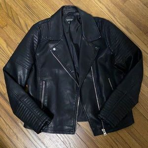 Topshop pleather jacket